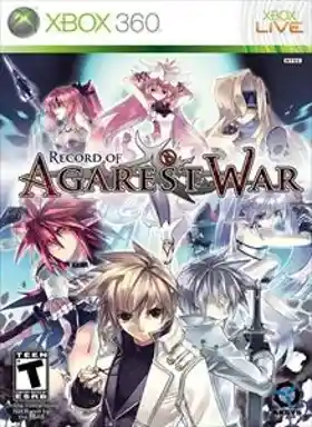 Record of Agarest War  (USA) box cover front